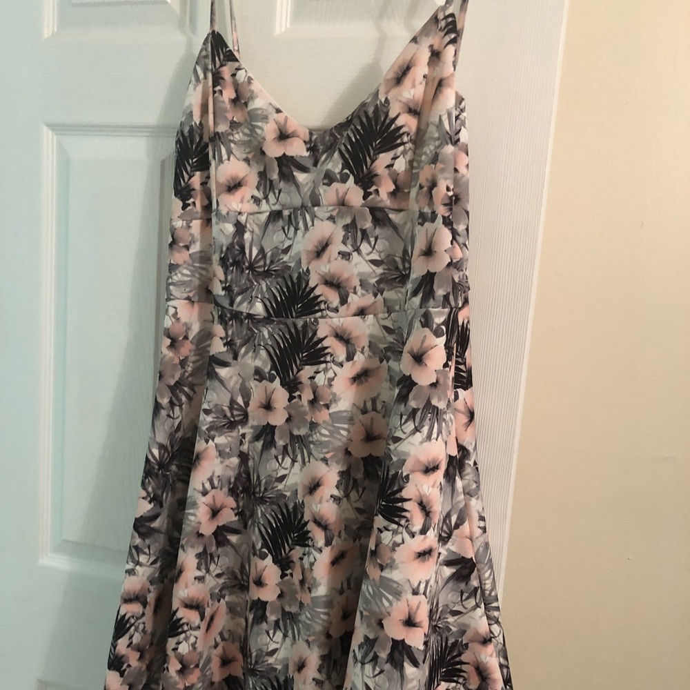 ASOS curve floral dress